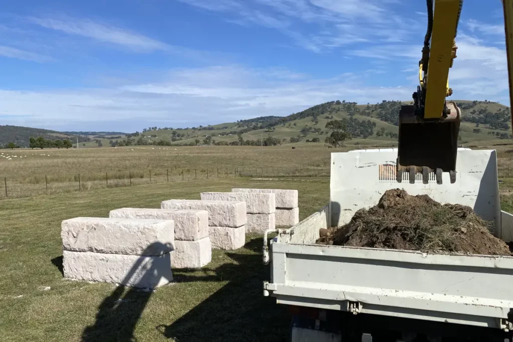 commercial excavation construction blue mountains