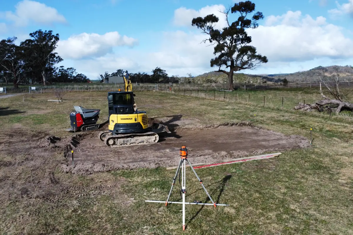 residential landscaping project Blue Mountains