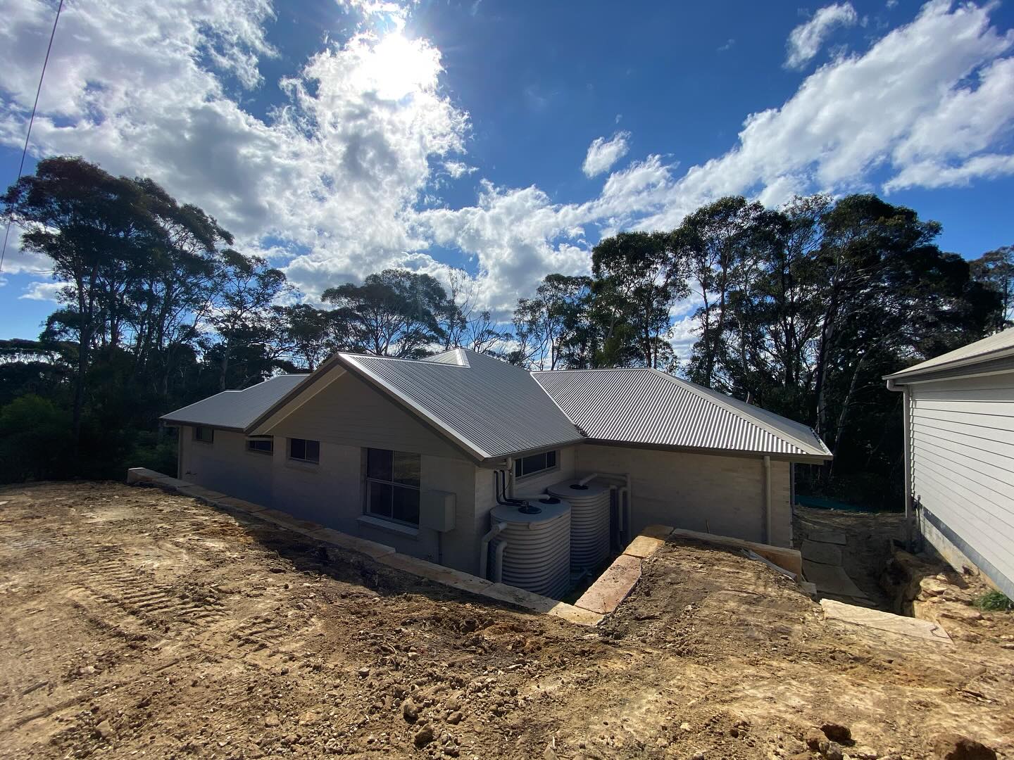 Mt Victoria Sandstone Wall & Steps